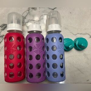 Lifefactory Glass Bottle Set